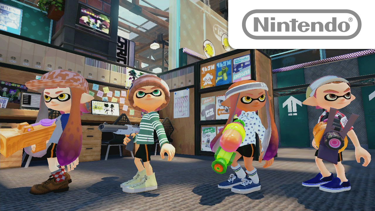 Splatoon 新ステージでダンシング （ショッツル鉱山、アンチョビットゲームズ）
