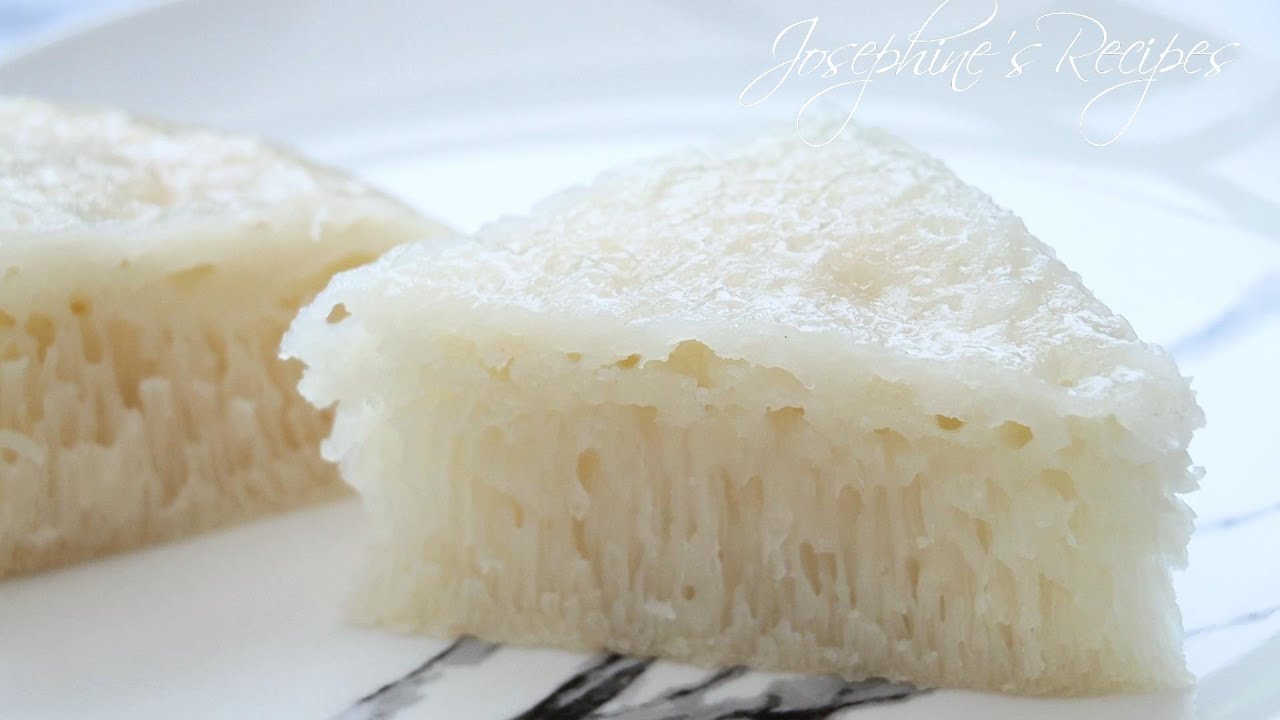 Easy Traditional White Sugar Rice Cake 超详细简单白糖糕 / 伦教糕做法