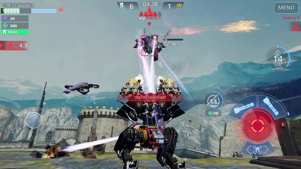War robots { Ao Jun MK2} max level