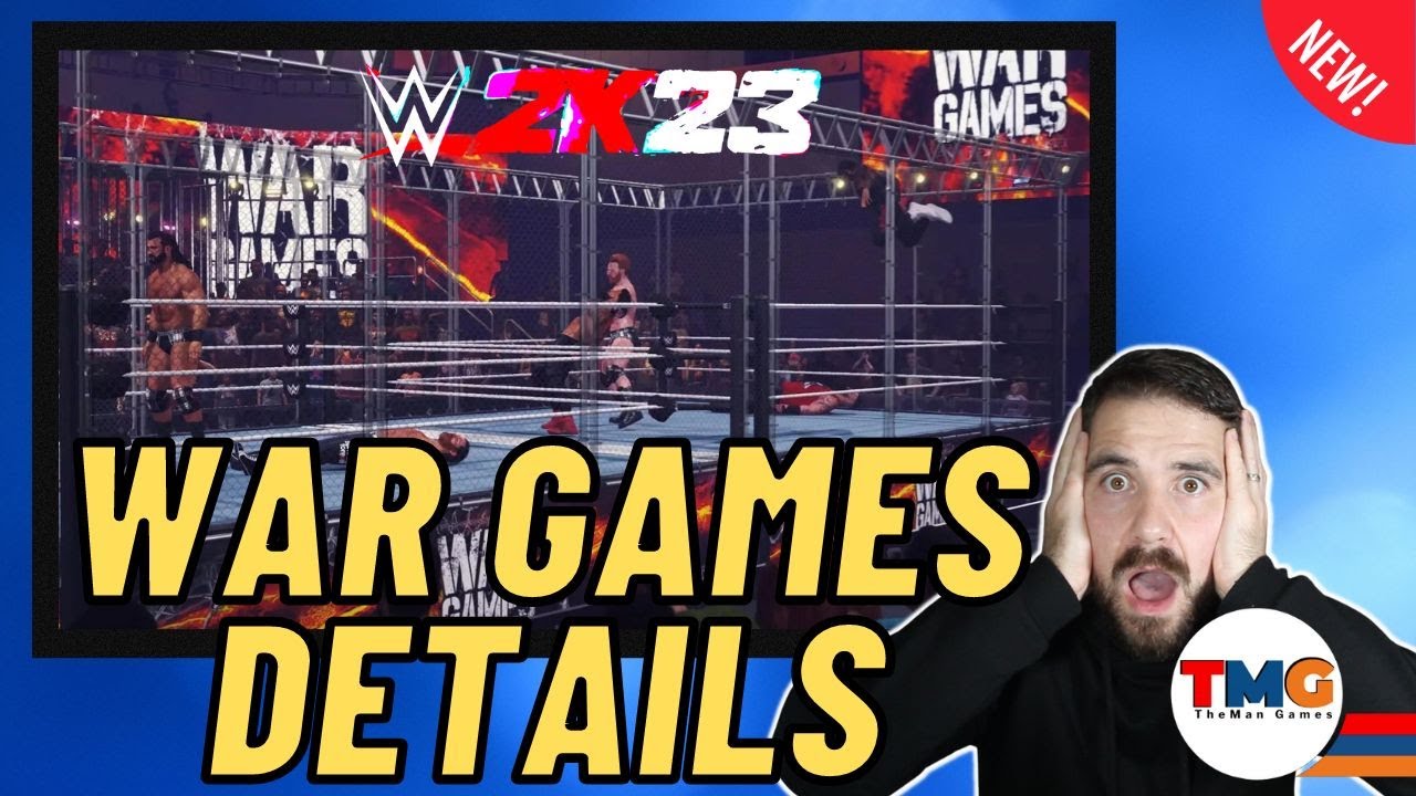 WWE 2K23 News : All The War Games Details We Know!
