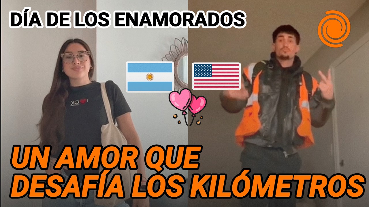 Amor a distancia: la historia de una cordobesa y un cubano separados por kilómetros