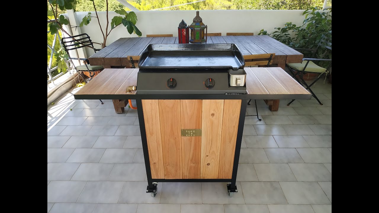 How to Build a Steel Cart for a Flat Top/Plancha Grill