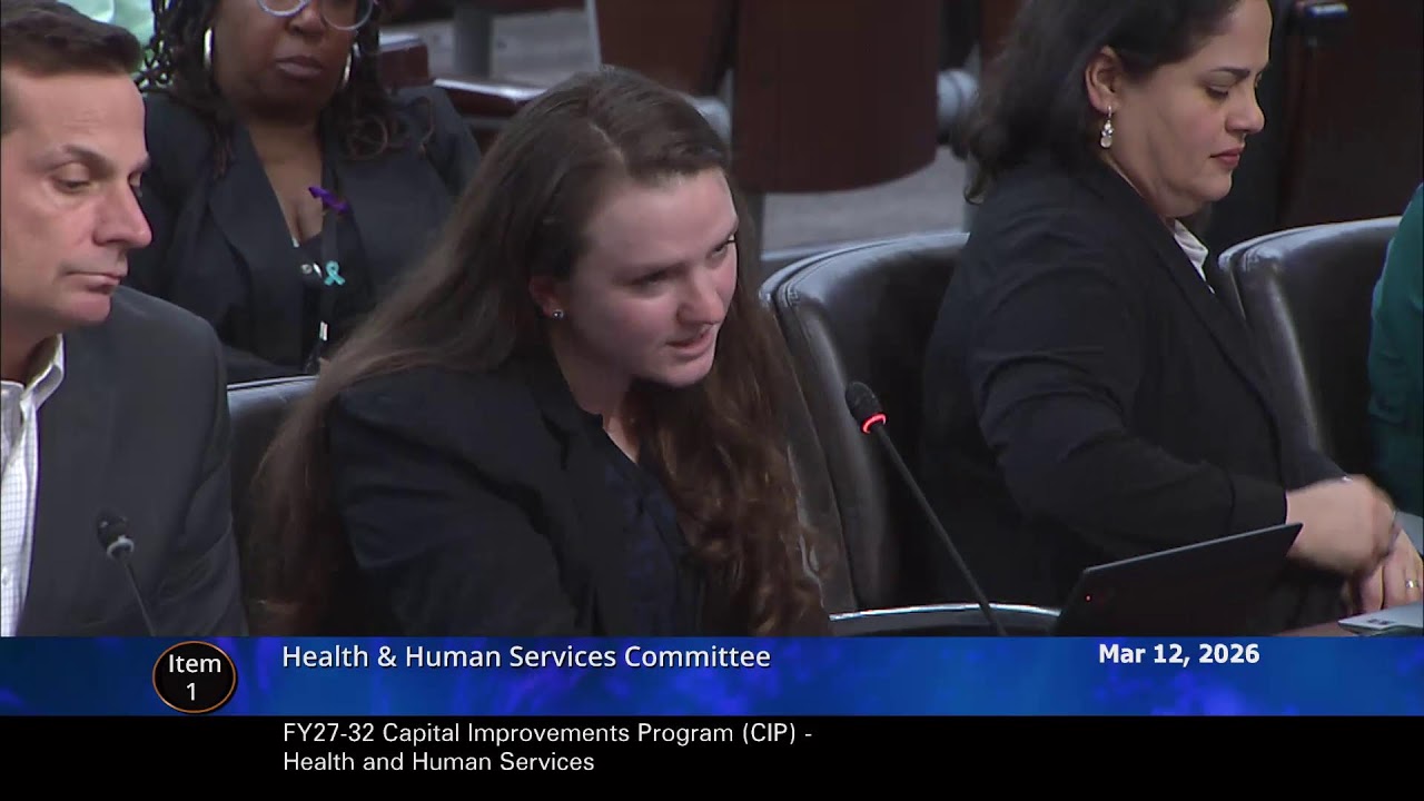 March 12, 2026 - HHS Committee Worksession