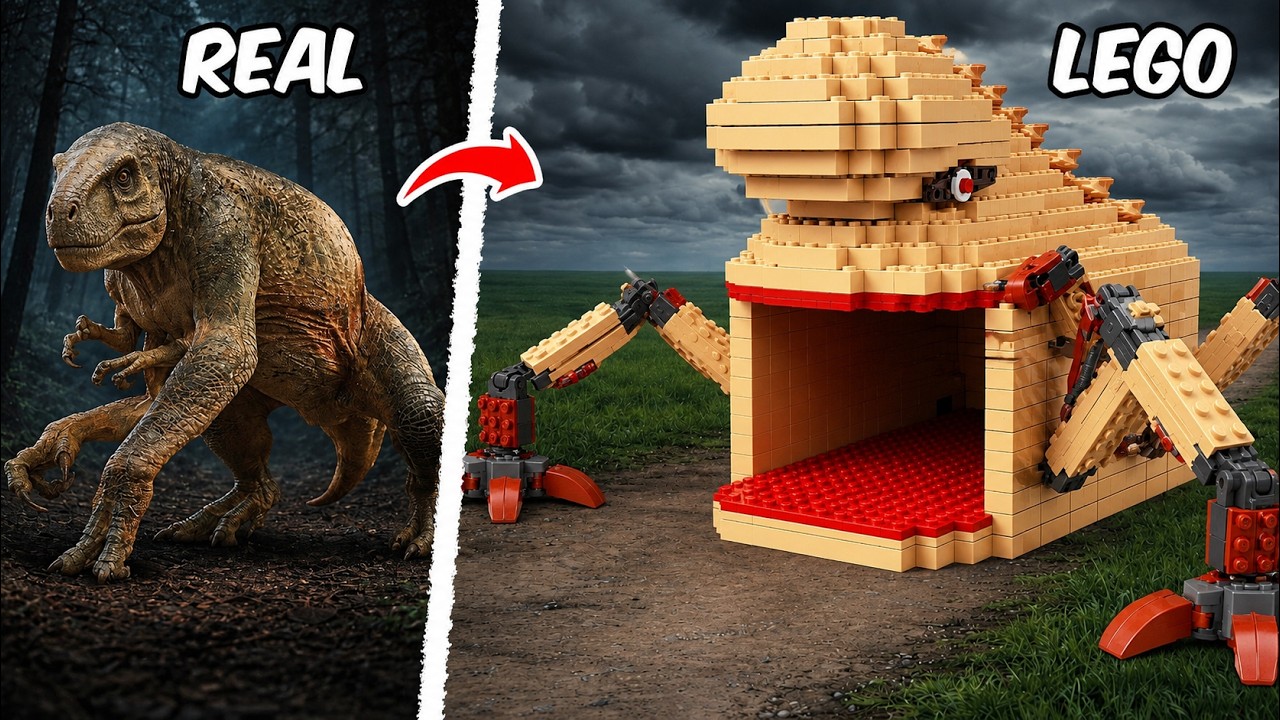 巨大なLego D REX 恐竜を制作 | ROBO Bricks JP