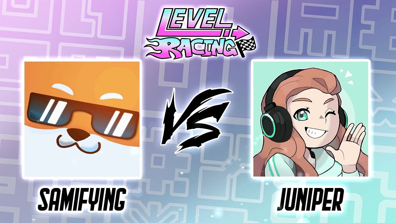 Level Racing: Samifying vs. Juniper (Highlights) | Geometry Dash