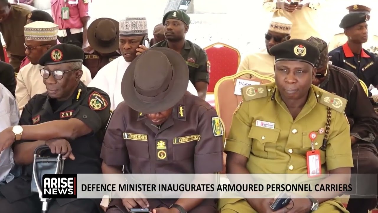 DEFENCE MINISTER INAUGURATES ARMOURED PERSONNEL CARRIERS 