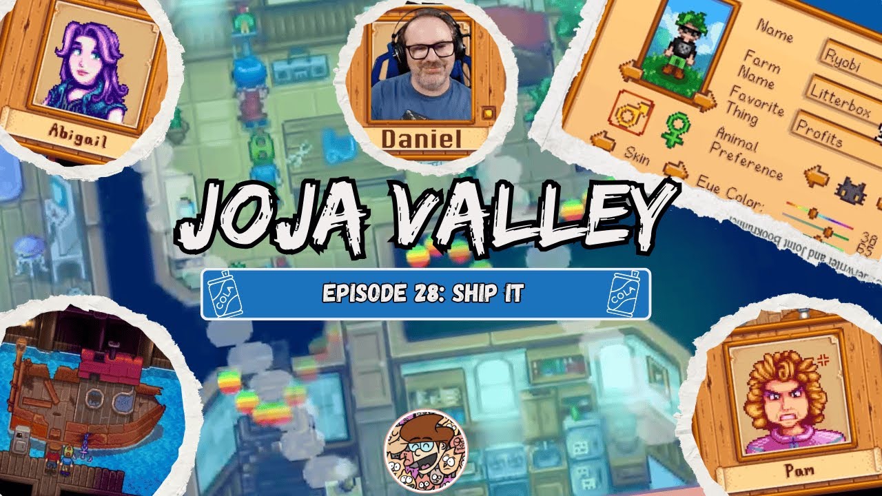 Joja Valley Ep. 28 | Ship It | Stardew Valley Joja Run Livestream | danieljhogan