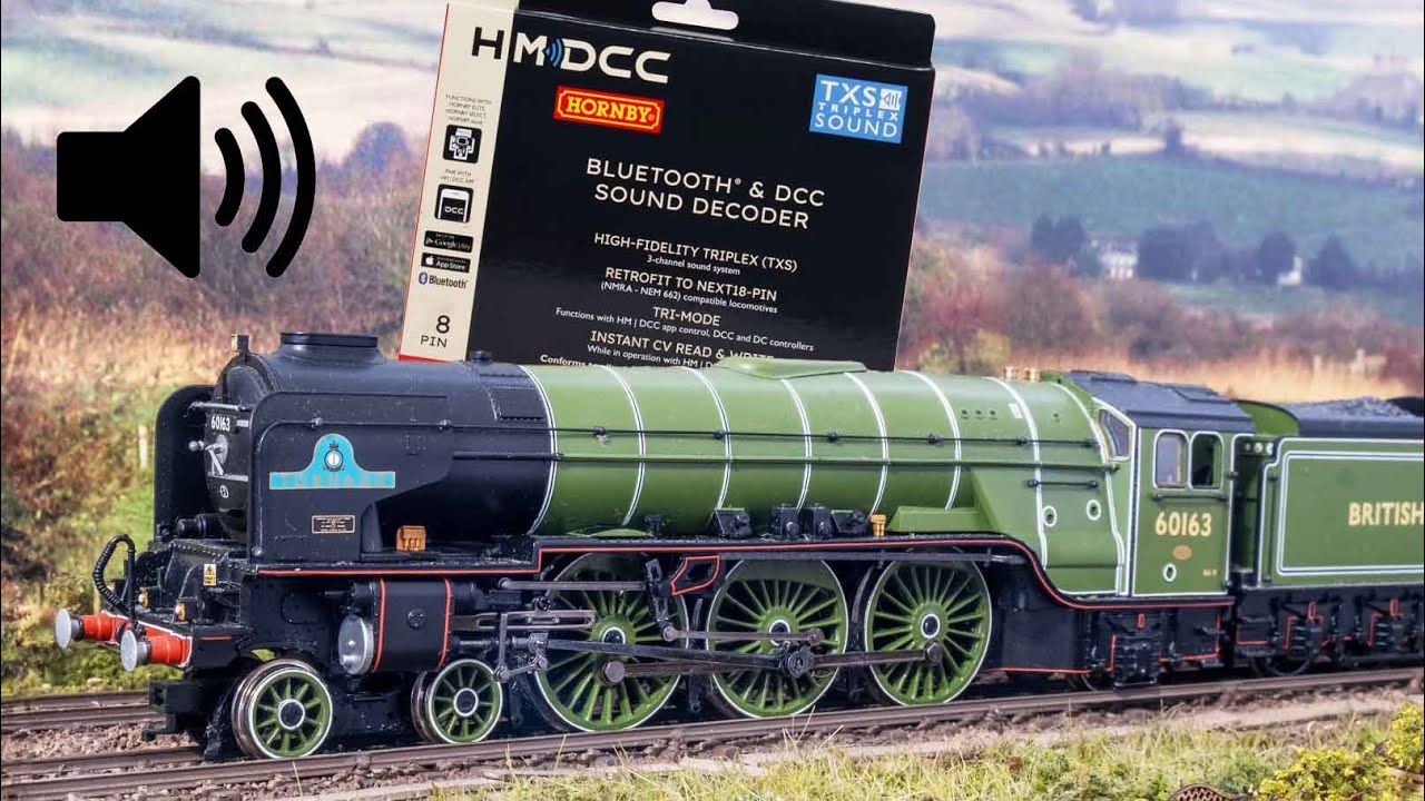 Hornby HM7000 DCC Sound Functions in Bachmann class A1 Tornado