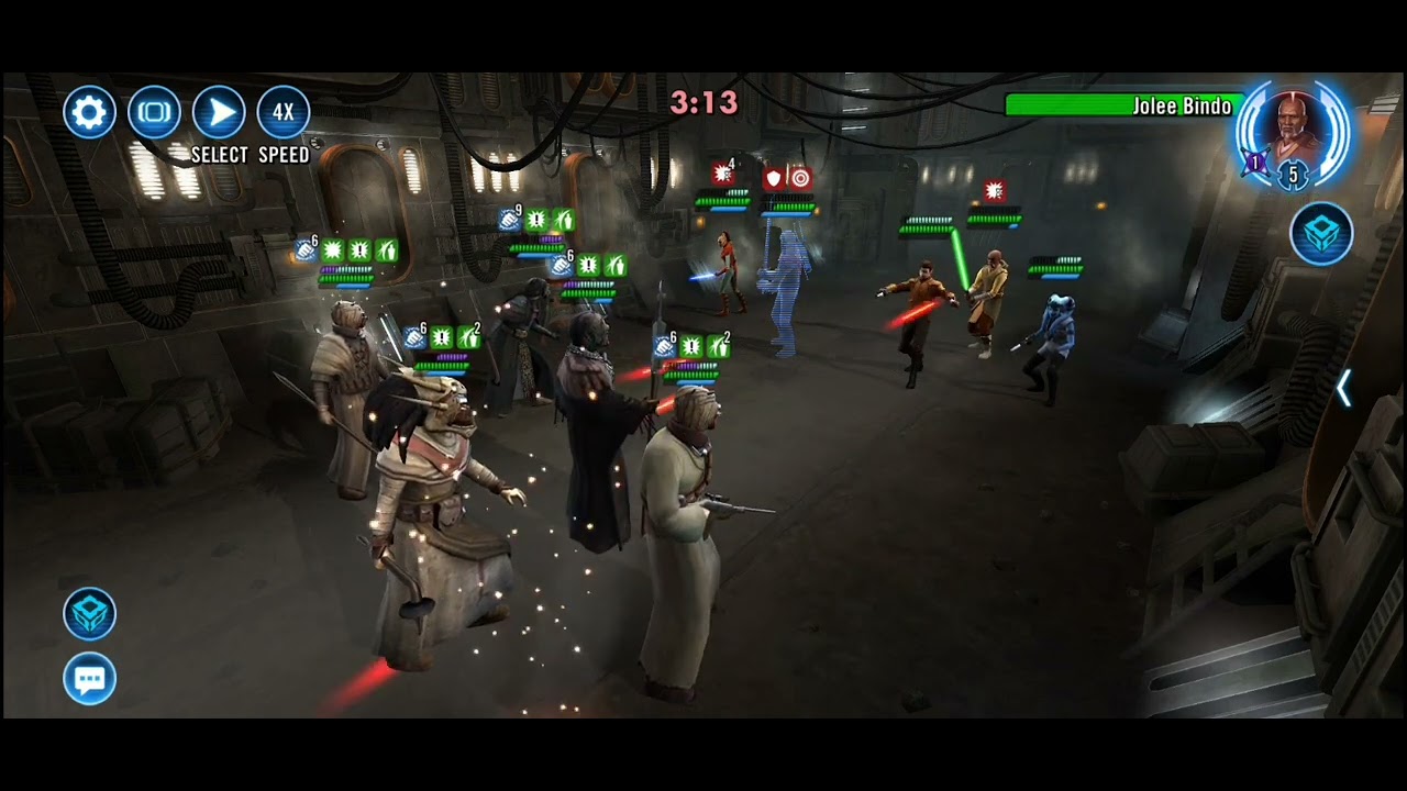 SWGOH Tuskens vs oZaalbar 5v5 GAC
