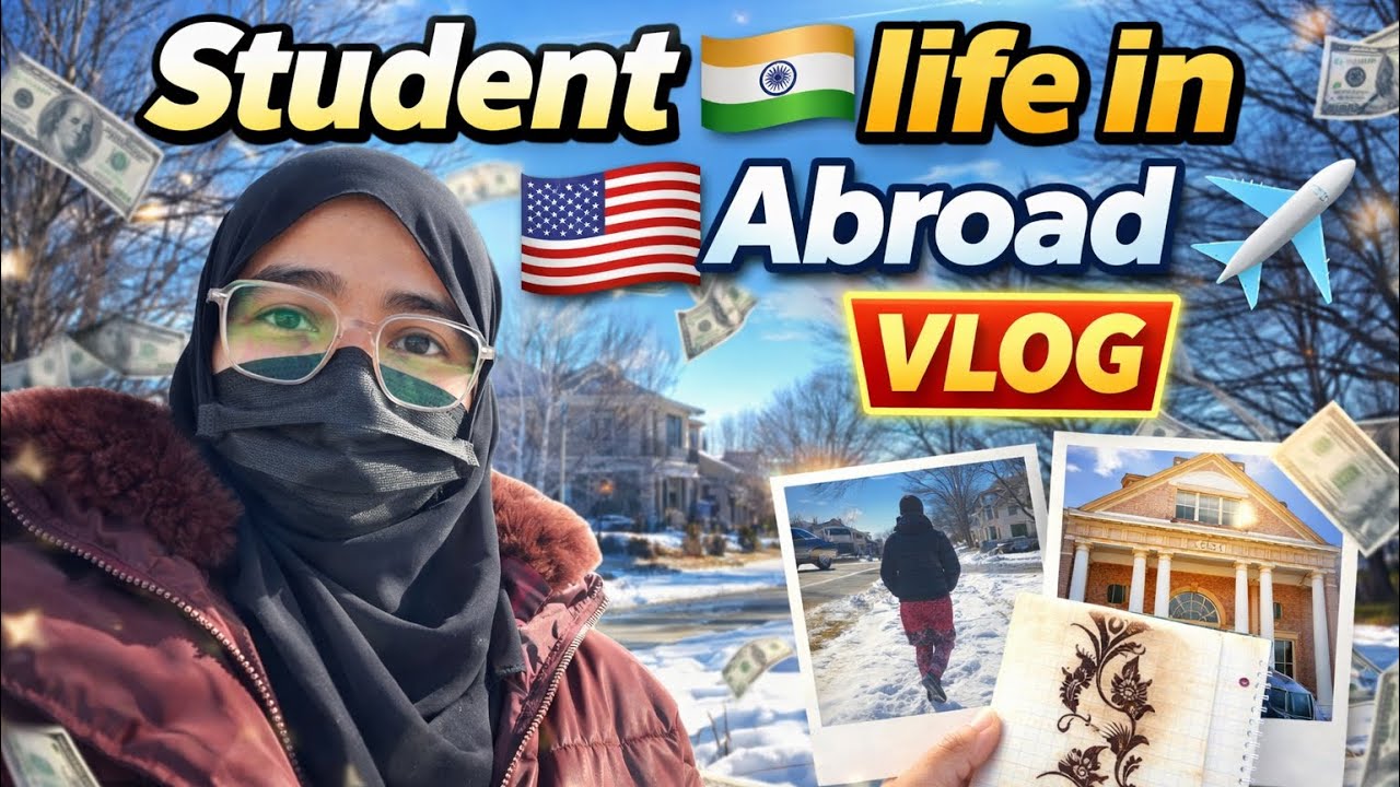 Student🇮🇳 life in 🇺🇸abroad 🛫 || Indian 🇮🇳 #vlog 