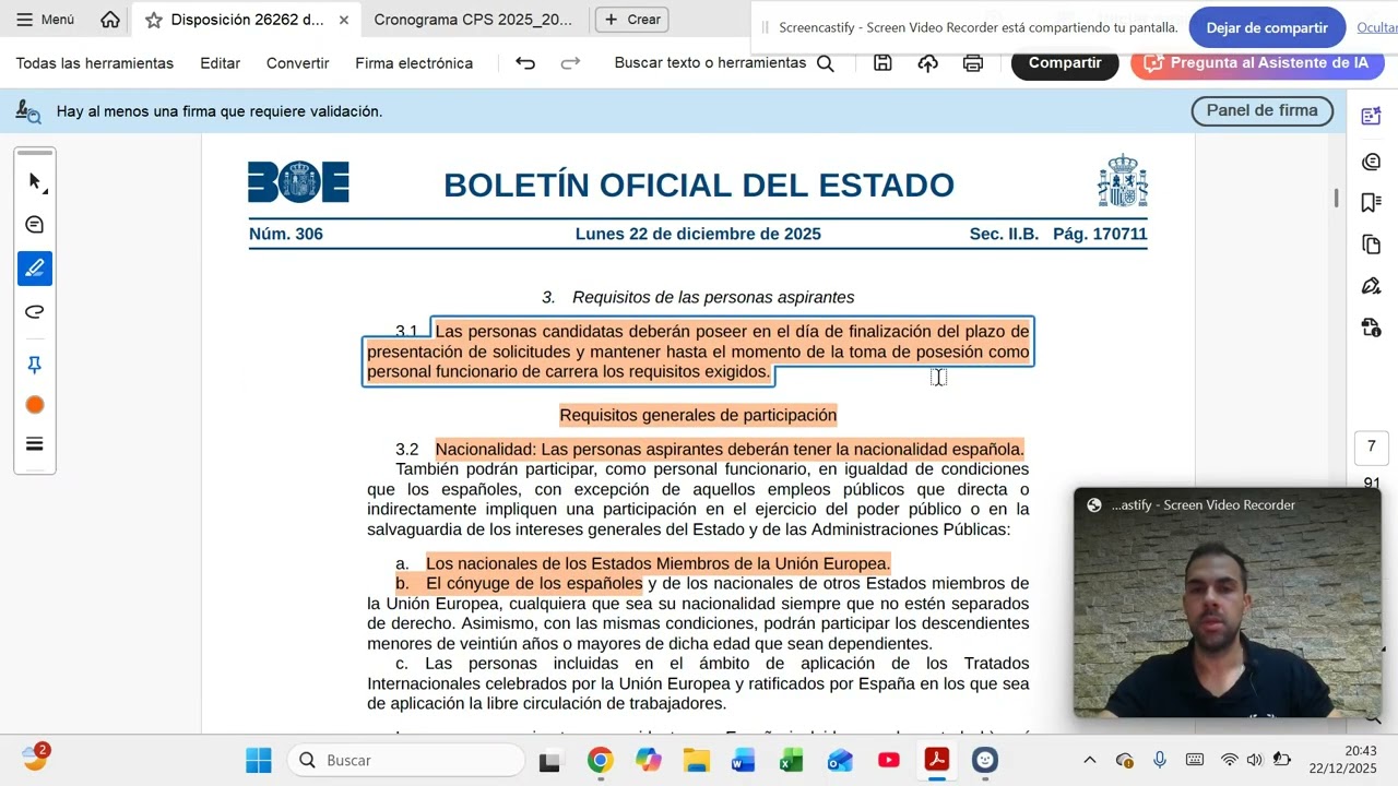 Explicación convocatoria 2025 AGE