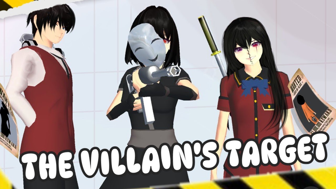 INTRO NEW DRAMA II THE VILLAIN'S TARGET II SAKURA SCHOOL SIMULATOR 