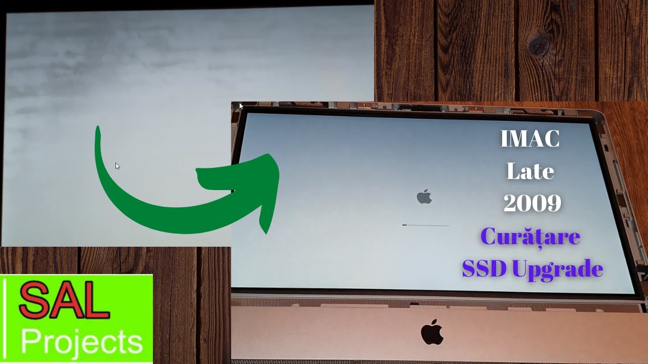 iMac Late 2009 - Curatare Display + SSD Upgrade