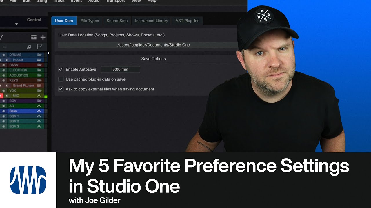 5 обязательных к изучению настроек в Studio One | PreSonus
