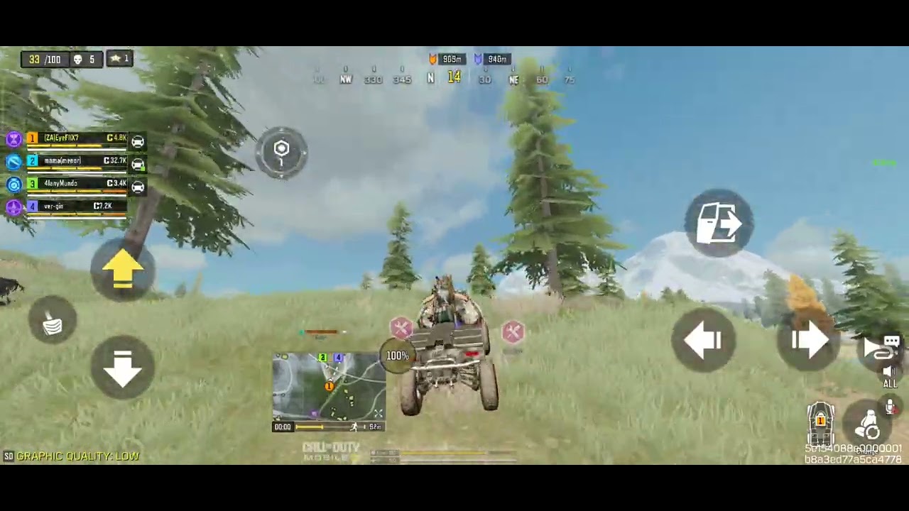 Call of Duty mobile - Wraith Rustcrawler 2 vs 1