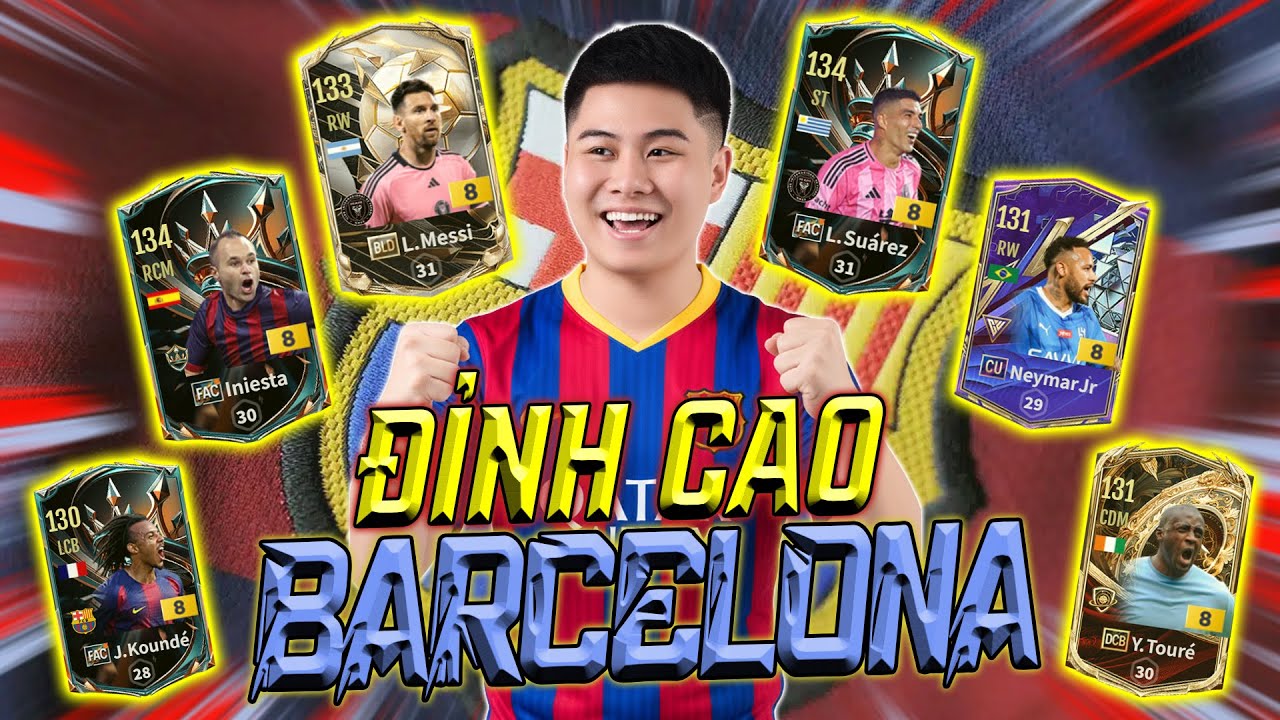 Review SIÊU ĐỘI HÌNH BARCA tới từ ACC TOP 1 NẠP 2025 của a DOUBLEL8383 | LEEHARIII