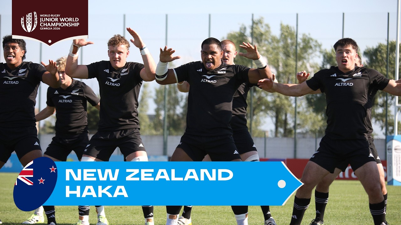 A special Haka by the Baby Blacks 🤩 | New Zealand v Italy | Junior World Championships