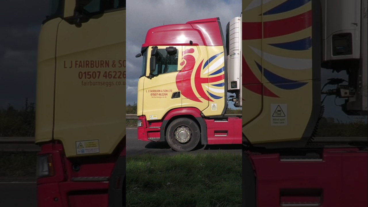SCANIA 450S | L J Fairburn & Son Ltd - A46, Англия 