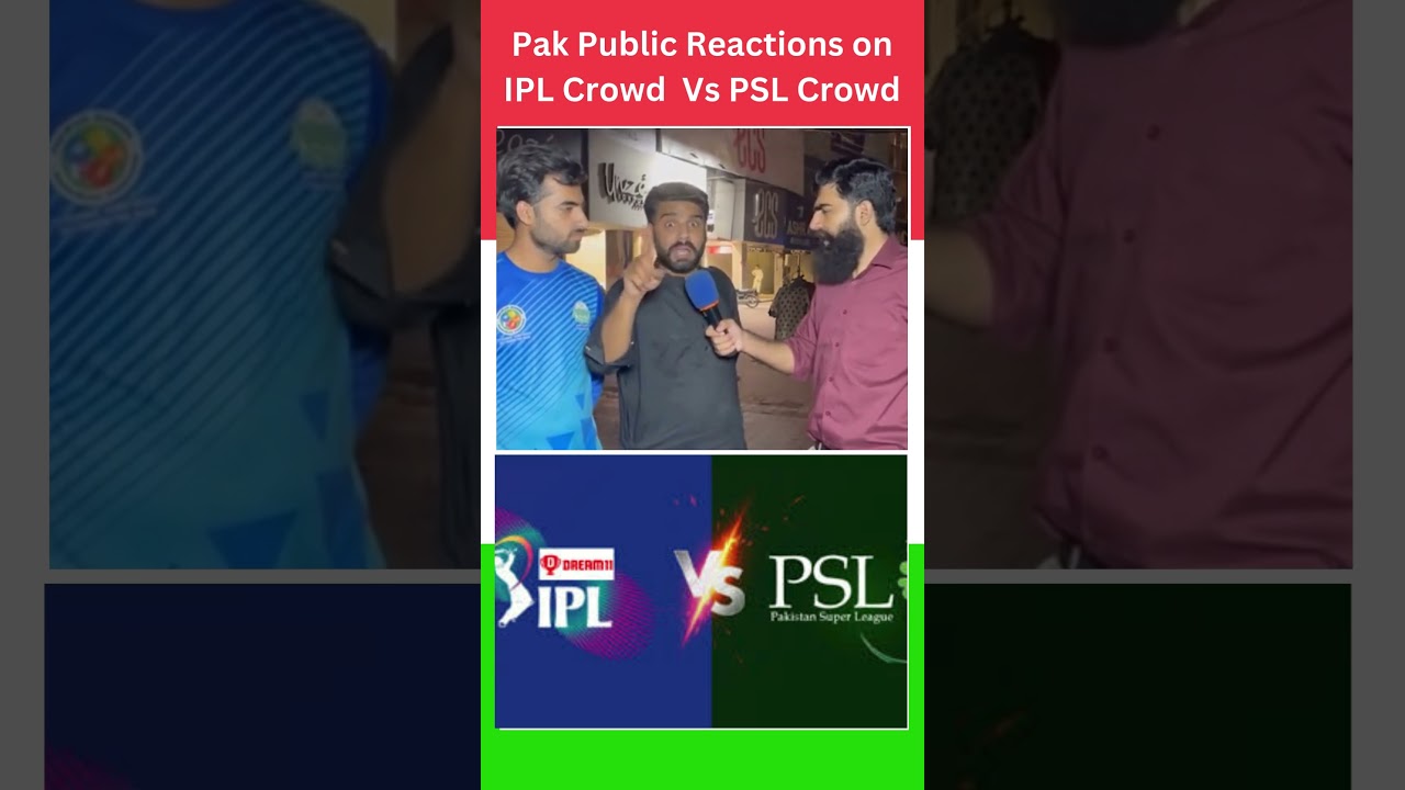 Pakistani Fans REACT to IPL Crowd Vs PSL Crowd