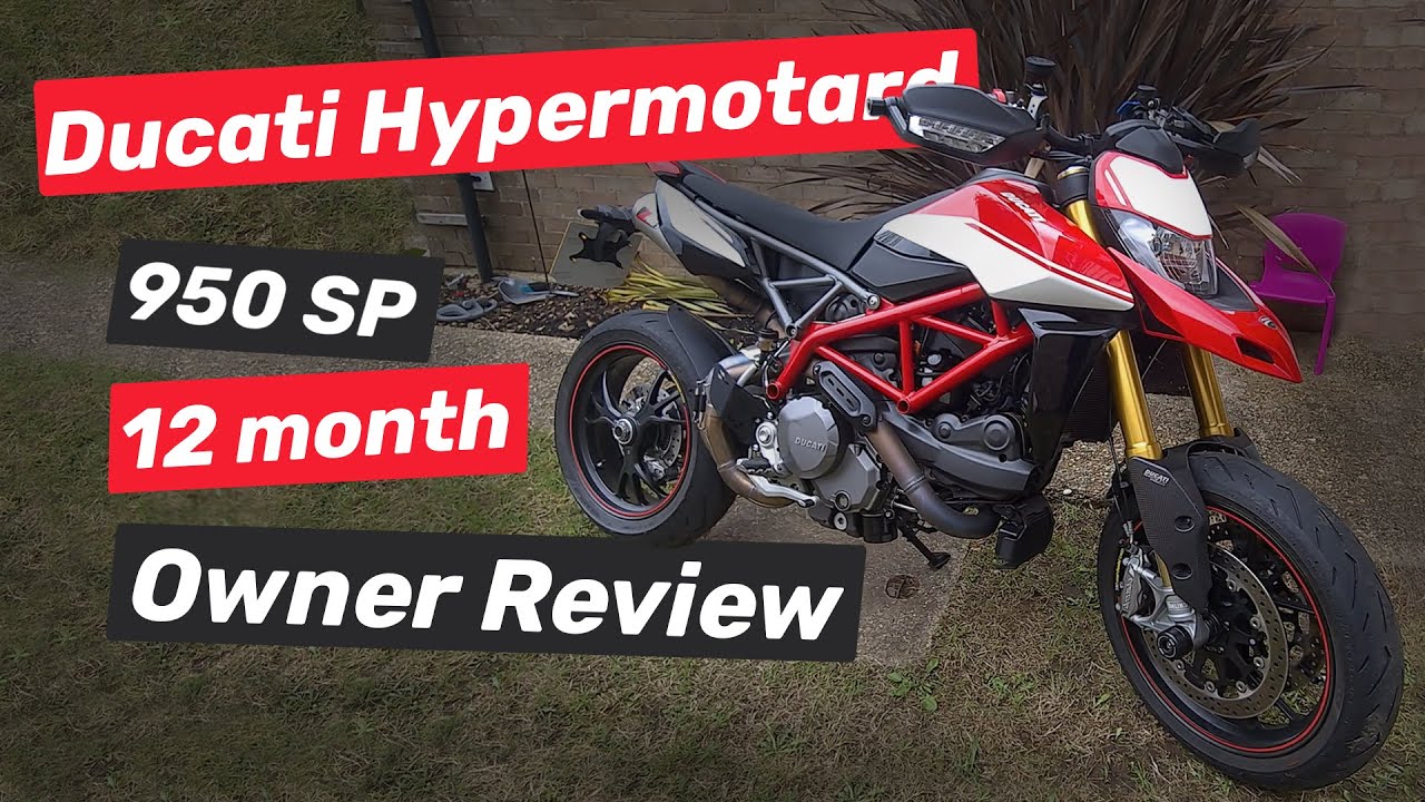 Ducati hypermotard 950 SP 12 month ownership review 4k