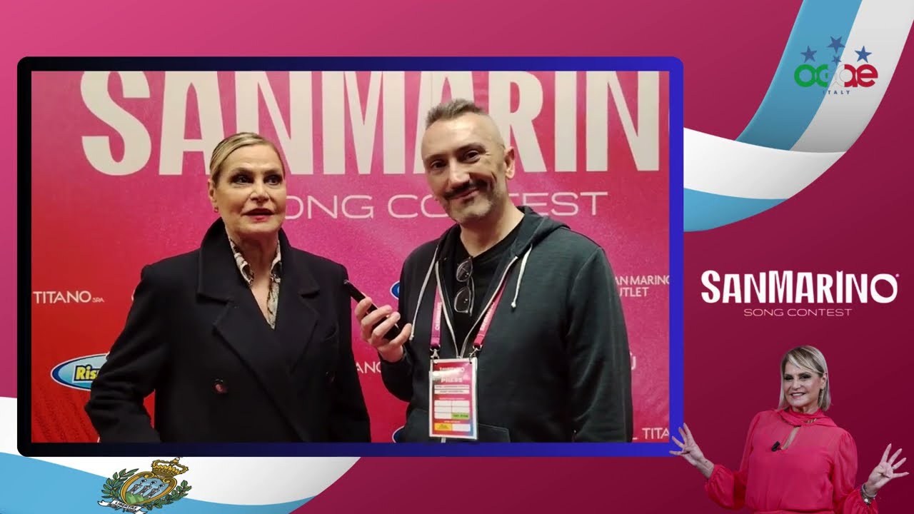San Marino Song Contest 2026 - Intervista di Daniel N. Casagrande a Simona Ventura