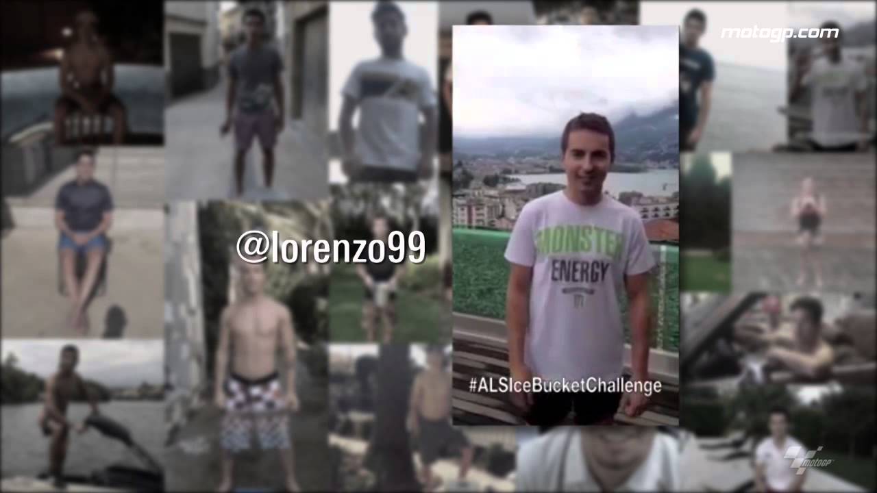 MotoGP™ stars rise to ice bucket challenge