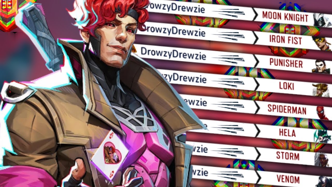 🔴NEW SEASON NEW HERO GAMBIT | MARVEL RIVALS SEASON 5 RANKED GRIND #MarvelRivalsPartner #marvelrivals