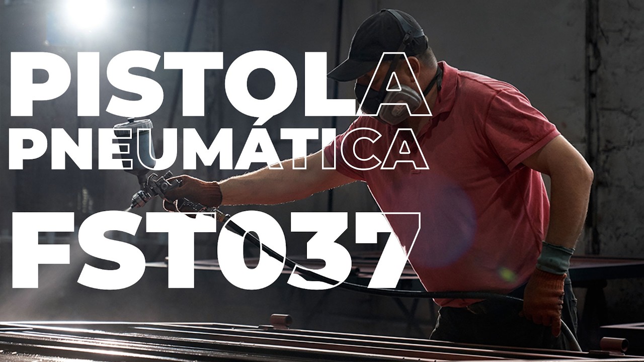 Solução para trabalhos com pintura | PISTOLA PINTURA FST037 | FASTERR TOOLS