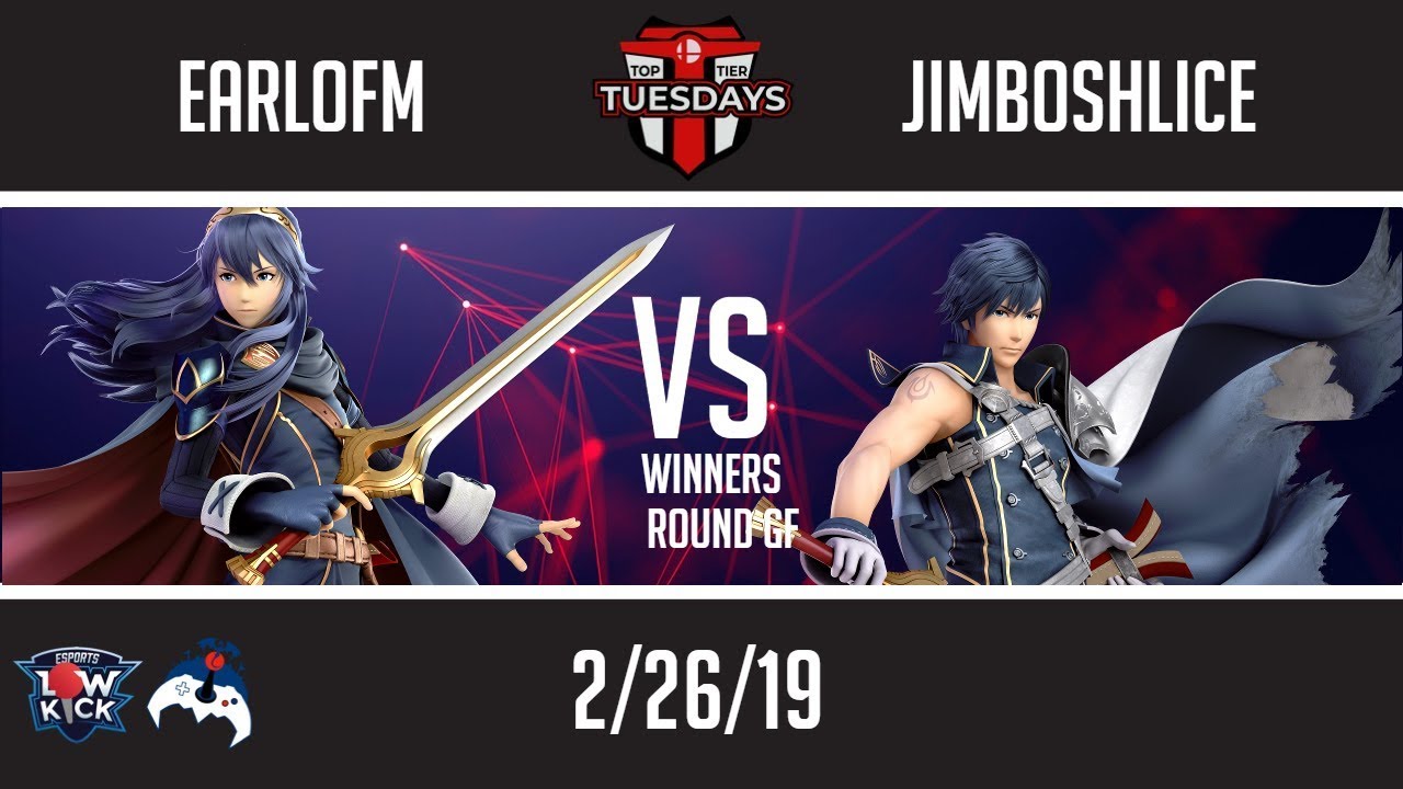 Top Tier Tuesday #22 EarlofM(lucina) vs Jimboshlice(Chrom) GF