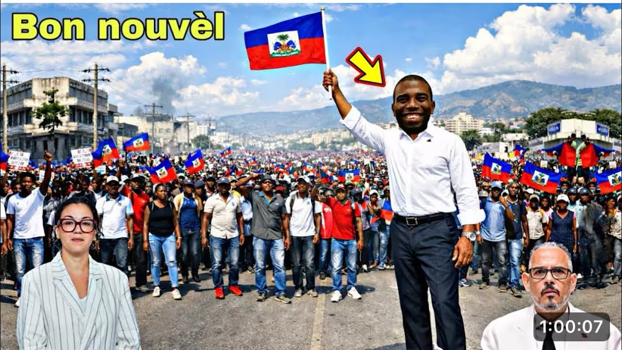 2 février Pèp la Mobilize pou al Enstale Kómandan Guy Philippe nan Palè Nasyonal Pòtoprens Tranble