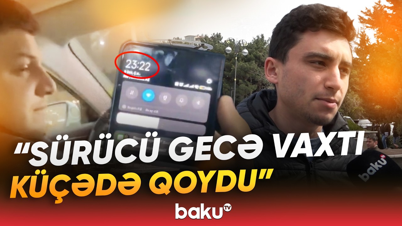 Taksidə pəncərəni icazəsiz açmaq qadağandır? - 