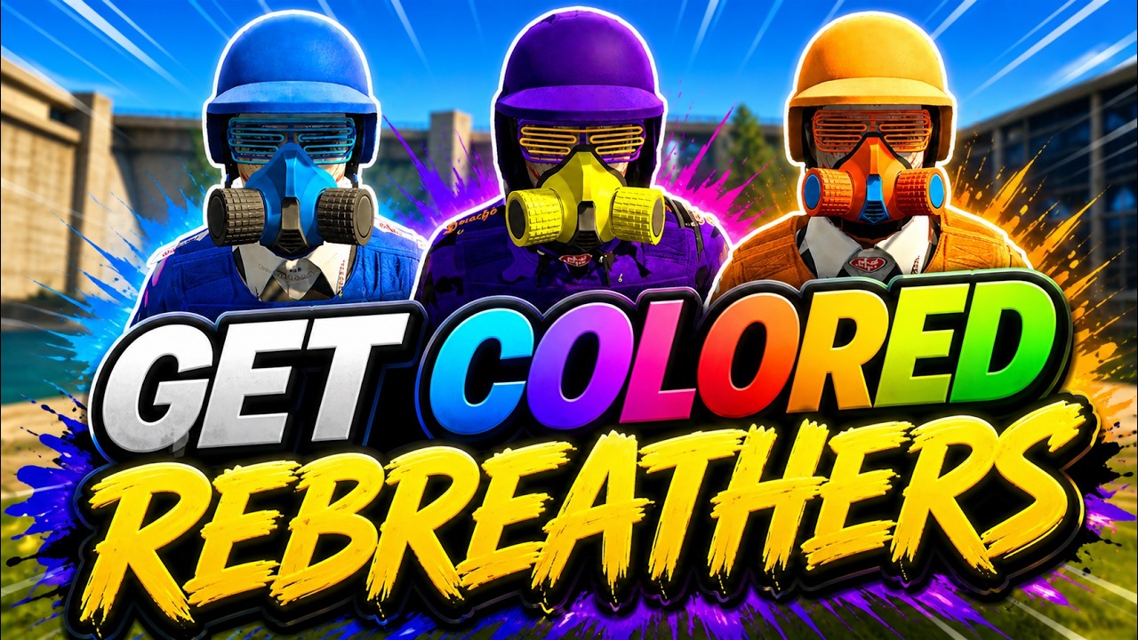 *NEW* How To Get COLORED REBREATHERS In GTA 5 Online 1.72 (GTA 5 Clothing Glitches)