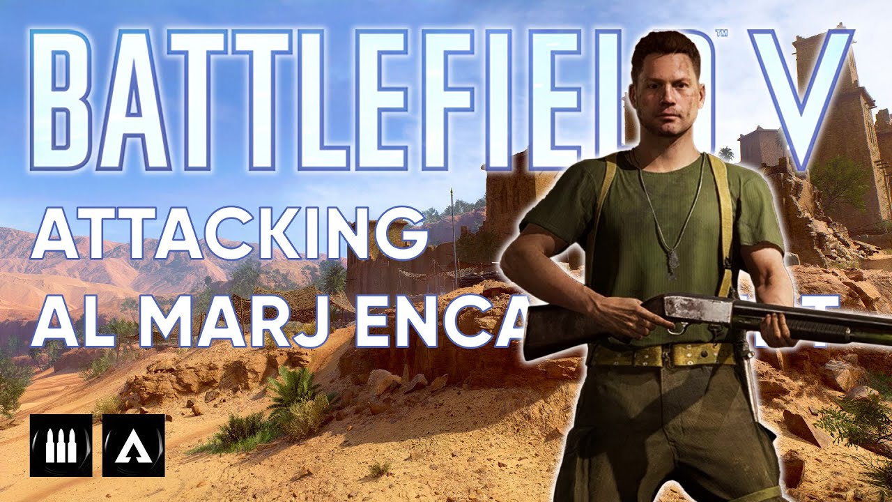 Battlefield 5: Breakthrough Al Marj Encampment Gameplay (No Commentary)