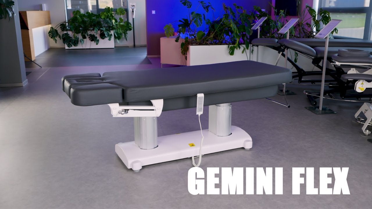 Wielofunkcyjny st&oacute;ł do masażu GEMINI FLEX z podgrzewanym blatem