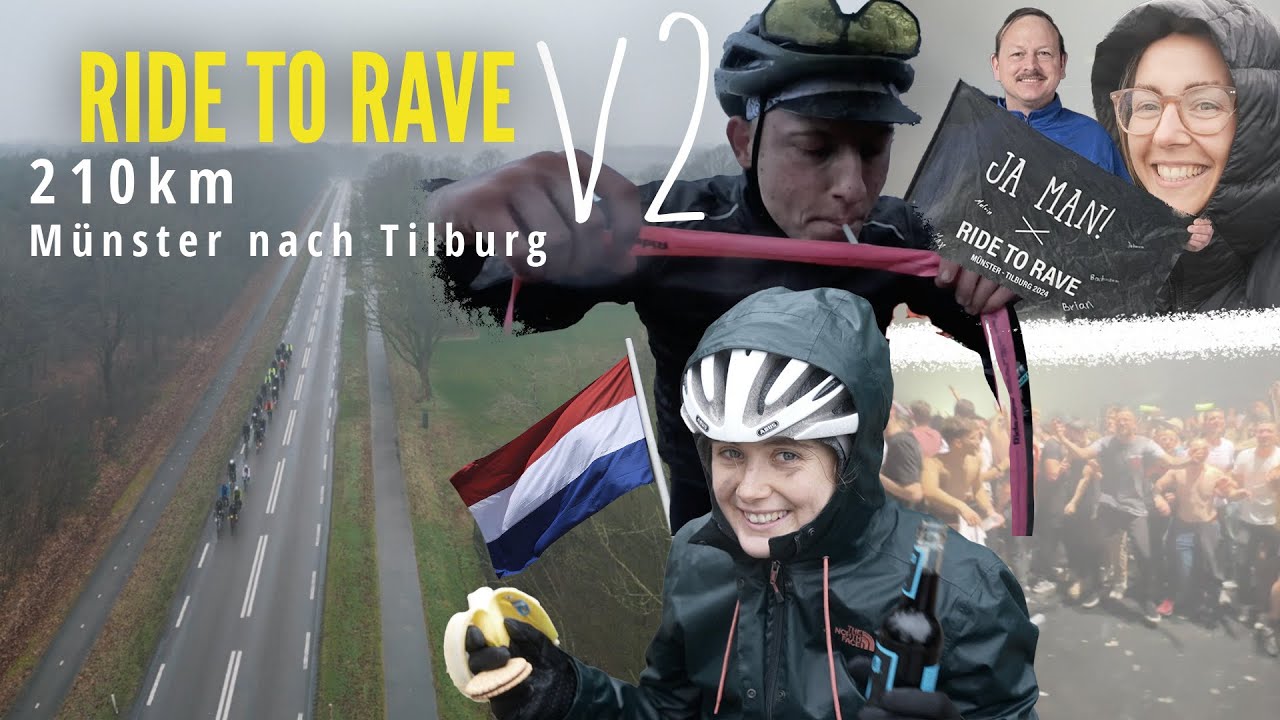 210KM mit Rad von Münster nach Tilburg | skatepunk2425