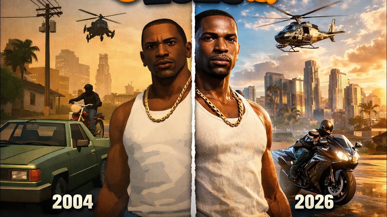 قلبت لعبة جاتا 180درجة gta sa  🔥💥🤯