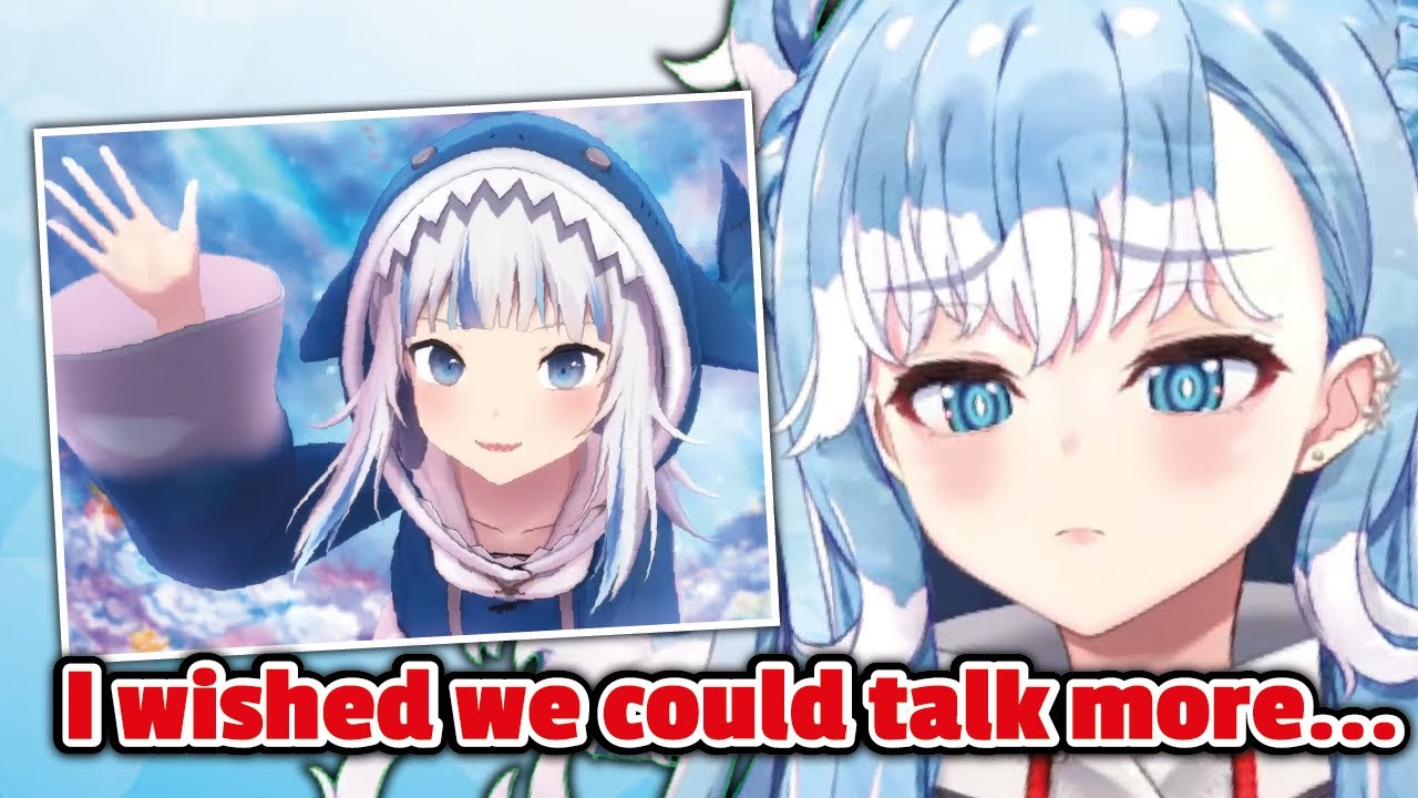 Kobo wished she could talk more to Gura before her Graduation...