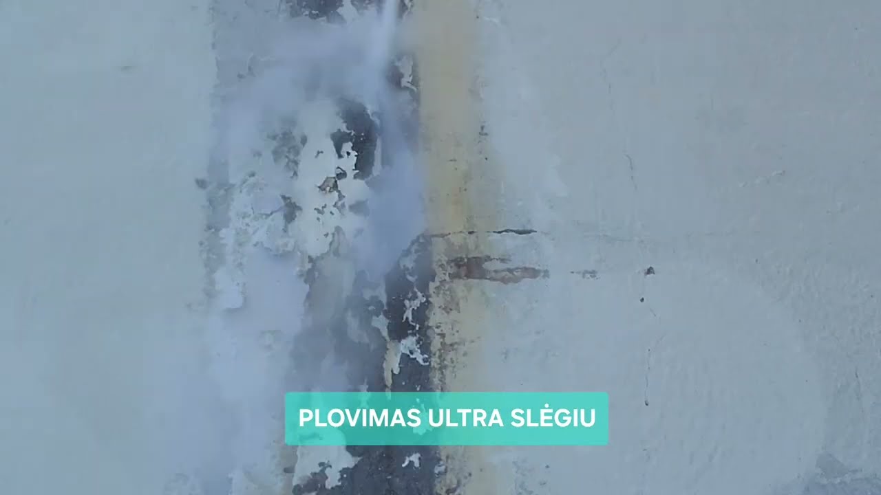 Plovimas ultra srove. Pramonės objektų plovimas. #cleaning #service Vilnius. Lietuva 063949008
