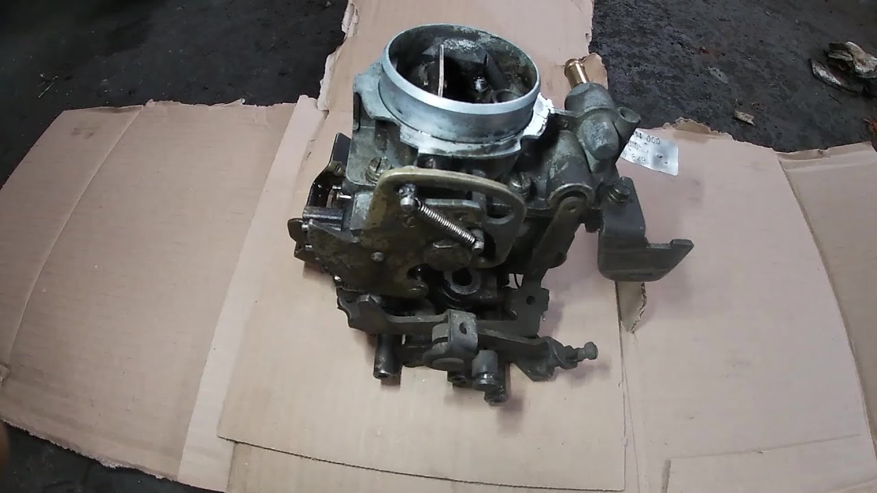 Rénovation restauration carburateur solex 32 b Renault Super 5