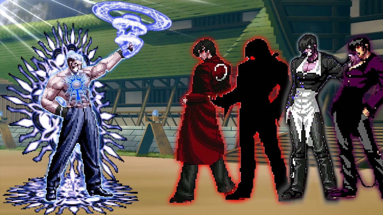 [Mugen KOF] Orochi Ryuji Yamazaki Vs Iori Yasakani TEAm