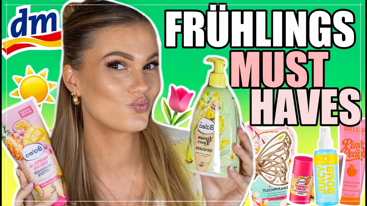 DROGERIE FR&Uuml;HLINGS MUST HAVES 2026 🌷 Neuheiten, Accessoires, Pflege, Make Up I Cindy Jane