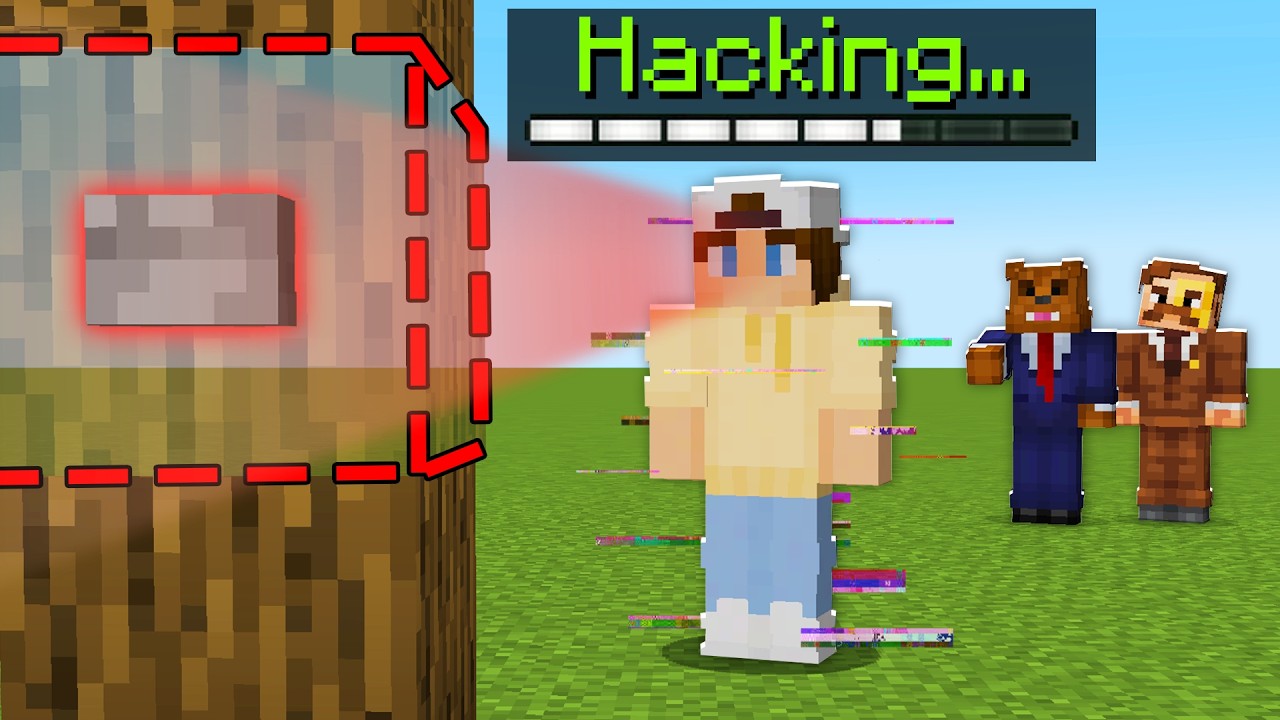 I Used X-RAY To CHEAT in Find The Button...