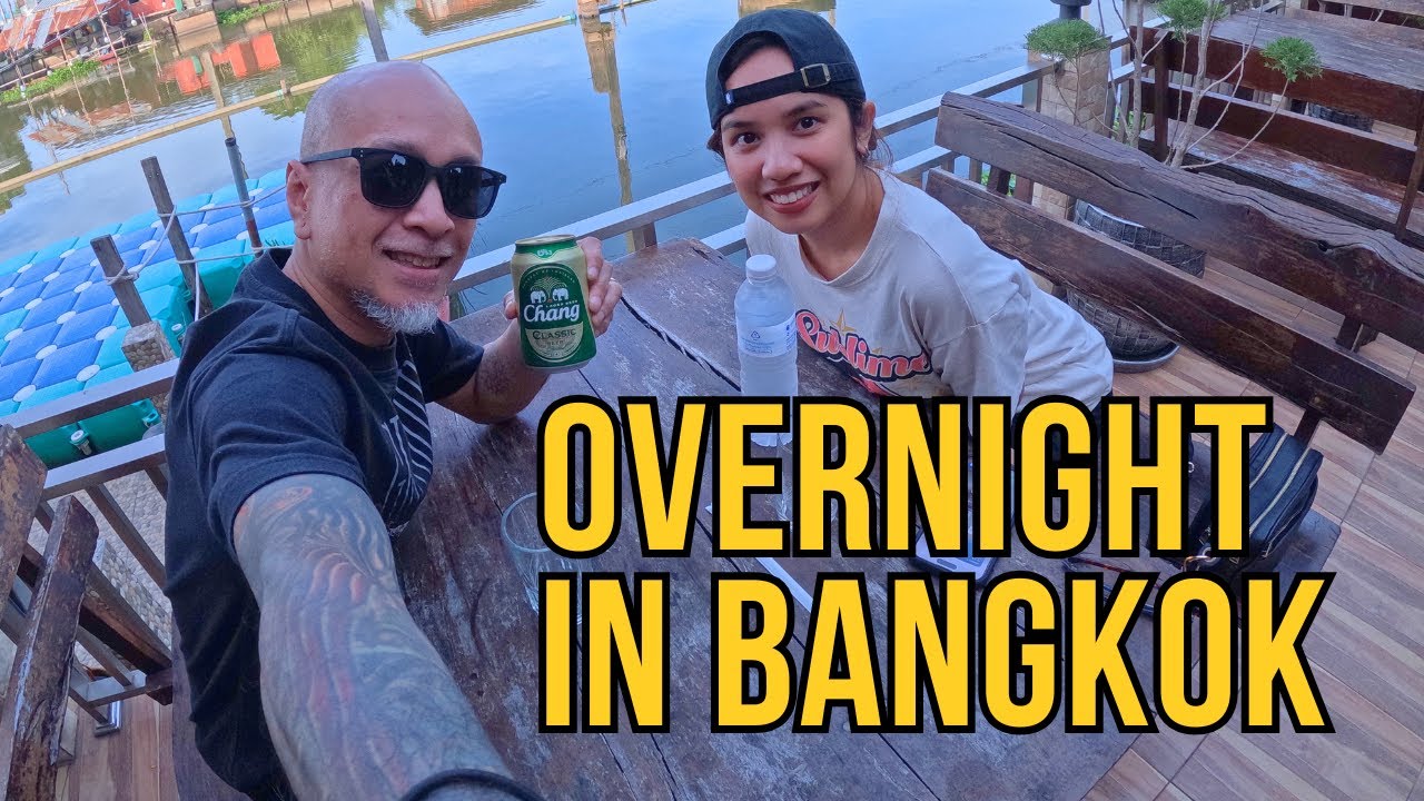 Golden Foyer Airport Hotel + Local Market Foodtrip | Bangkok Travel Vlog