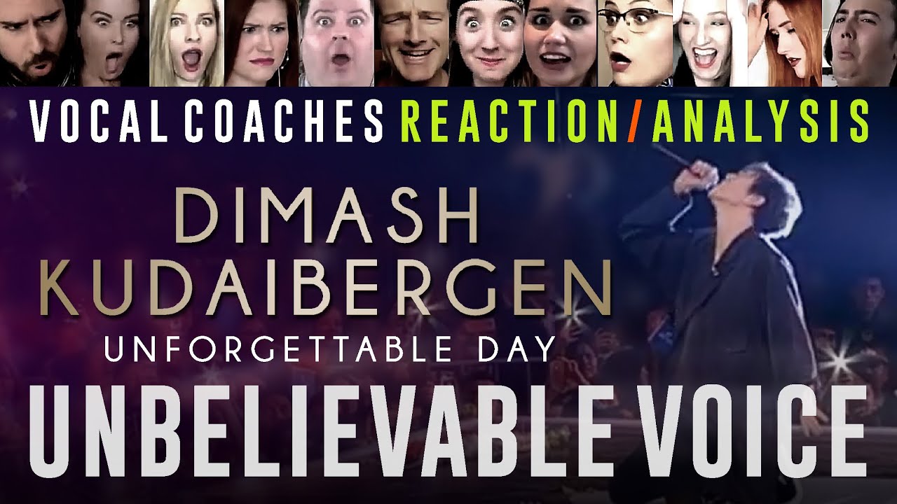 Vocal Coaches REACT to Dimash Kudaibergen's UNFORGETTABLE Performance