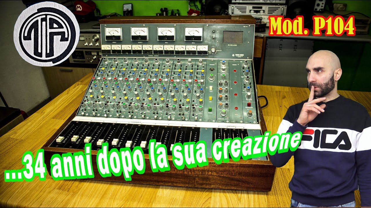 Ho Riparato un Mixer P104 Portatile RARO e UNICO! Tweed Audio - Prima Parte!