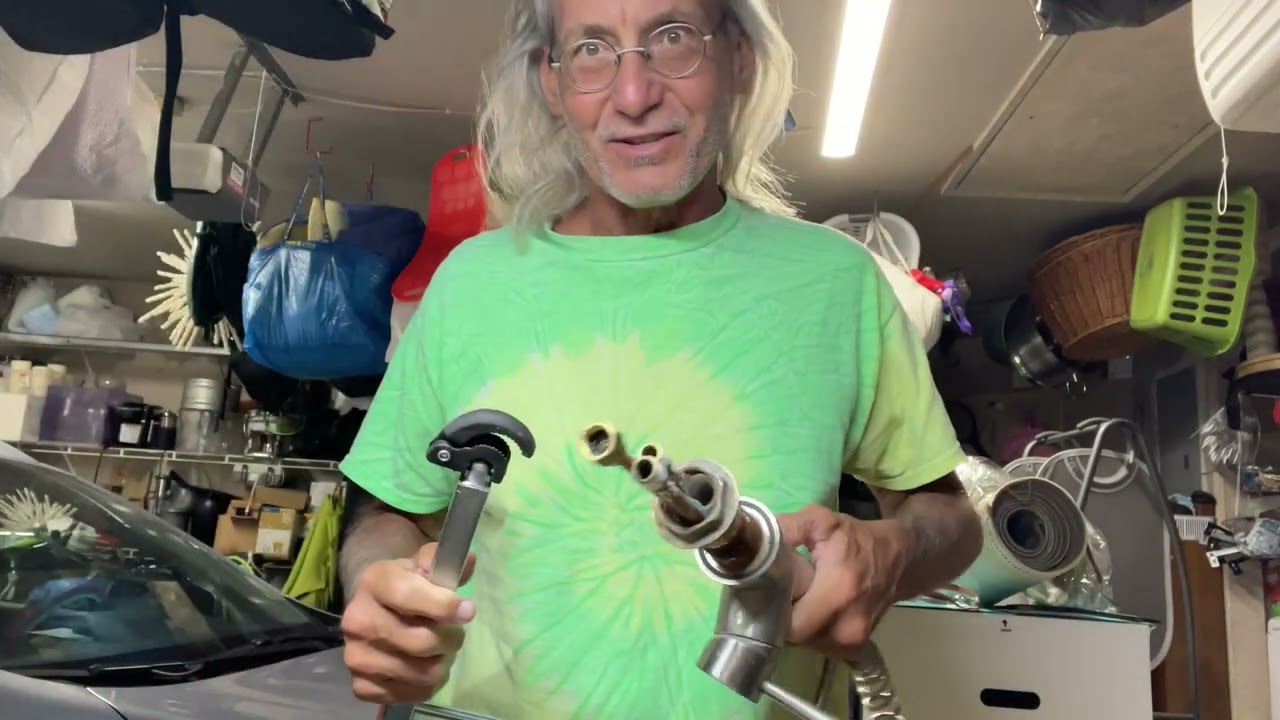 How to use a Basin Wrench to remove a Kitchen Faucet