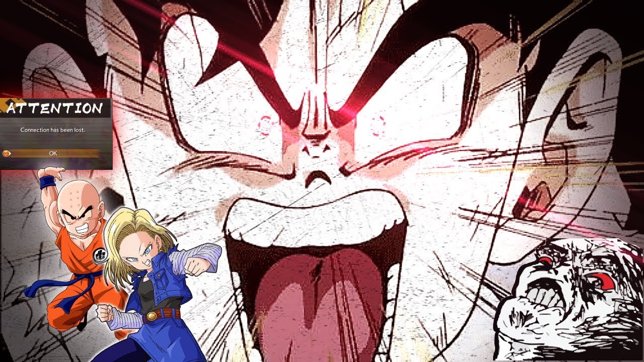 Dragon Ball FighterZ: Rage Quit Compilation 5 — Goku Assist — OP