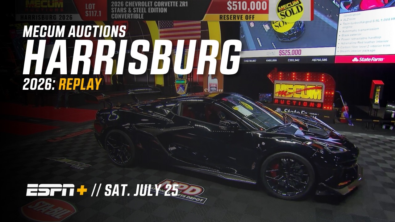 Mecum Auctions Harrisburg 2026: Replay // Saturday, July 25th