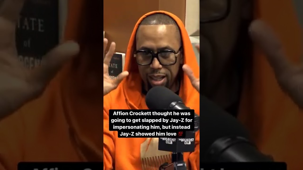 Affion Crockett tells his Jay-Z  story #affioncrockett  #jayz #hov