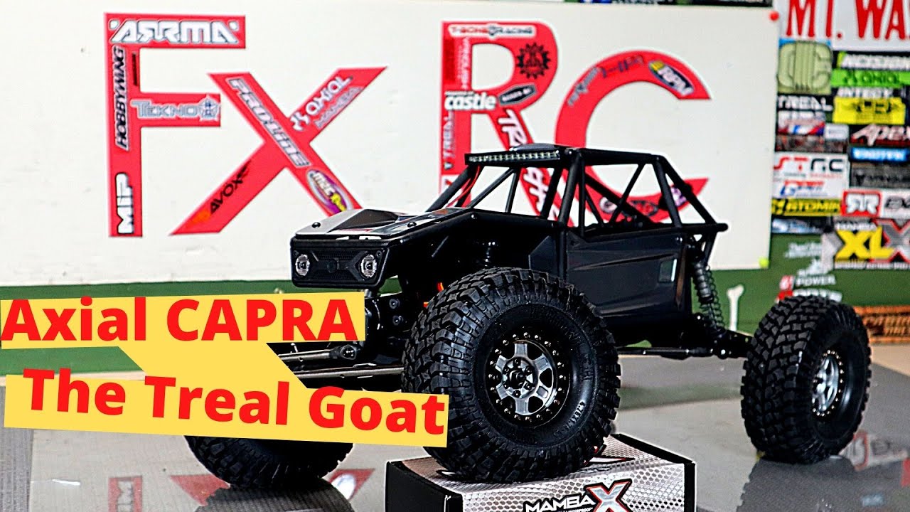 Axial Capra With a lot of upgrades... the Treal Goat!!!